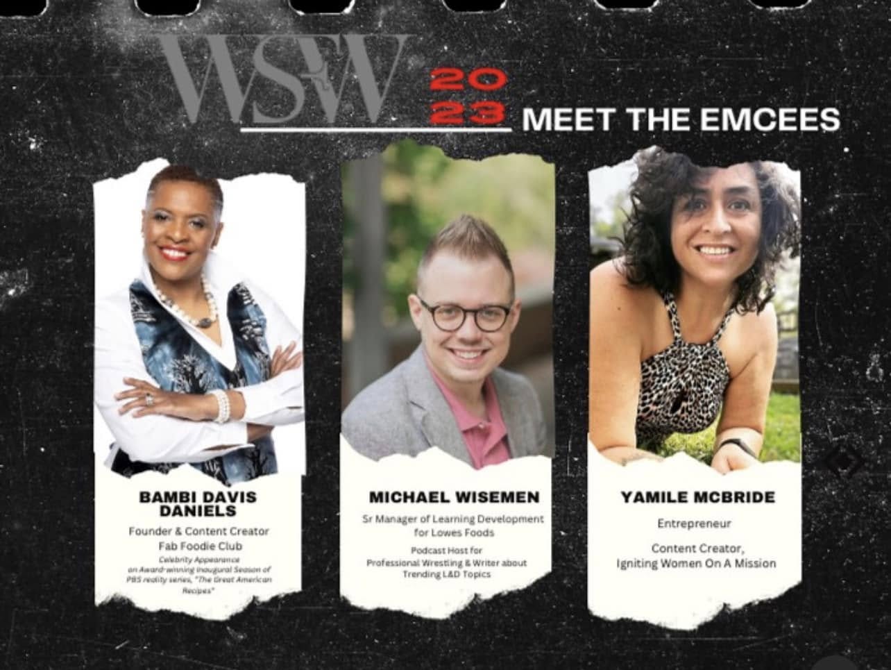 Yamile McBride featured as an emcee for WSFW 2023.
